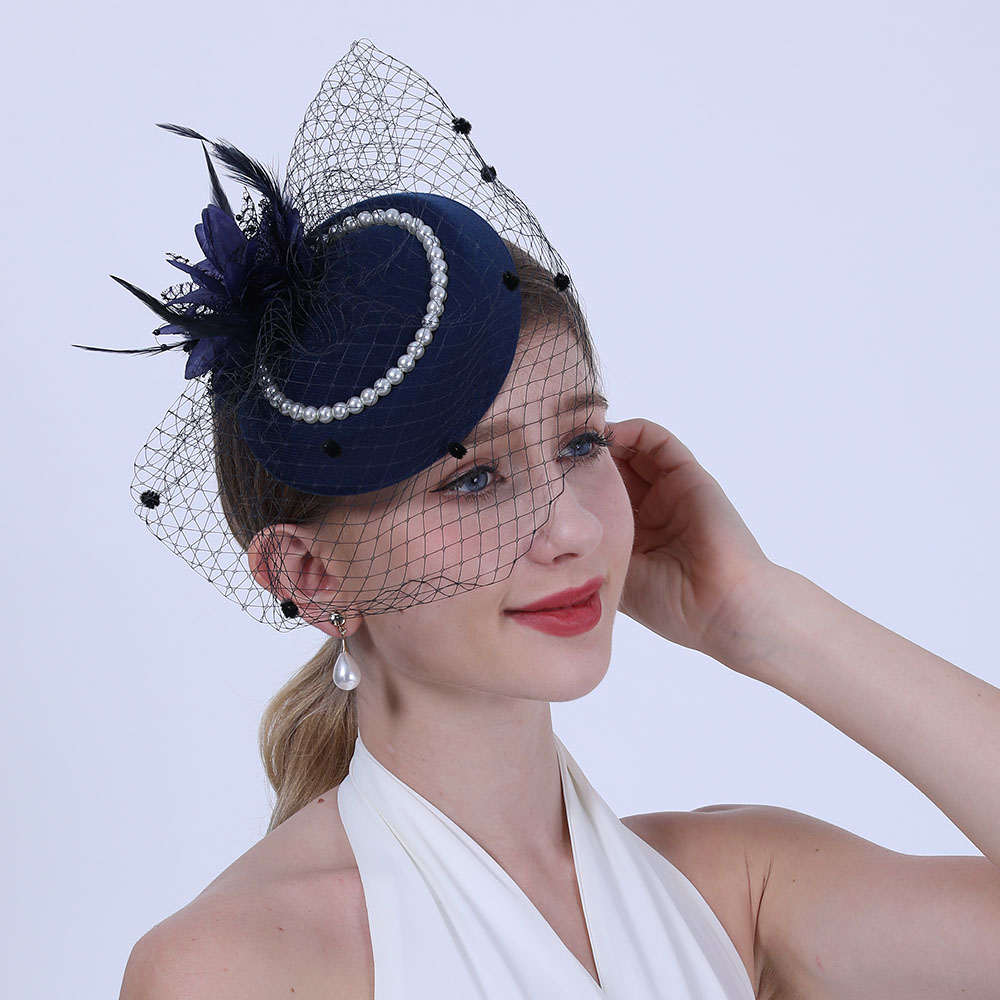 Women'S Fashion Kentucky Derby - Fascinator Hat,Pillbox Hat for Women,Kentucky Derby