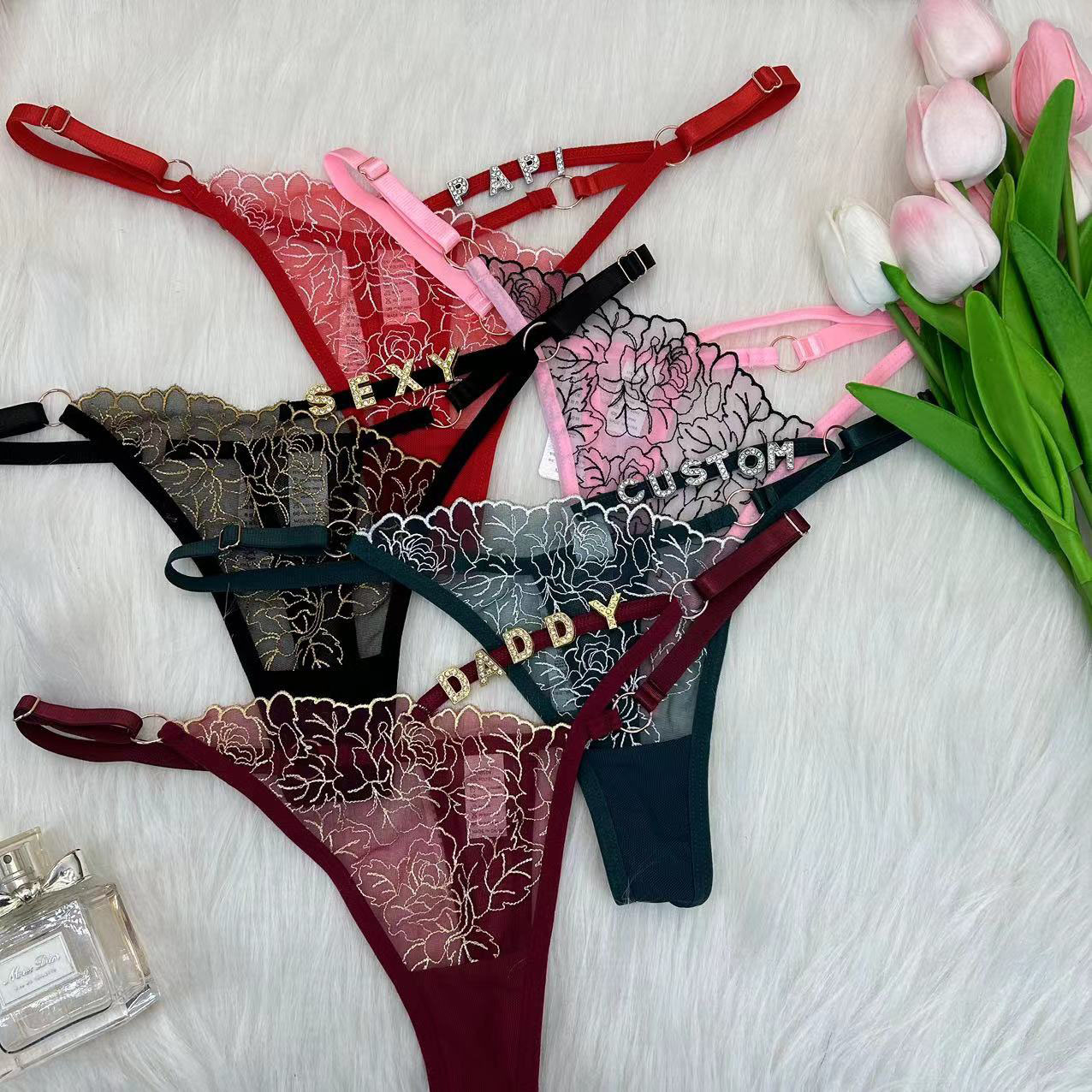 Sexy Personalized Name Thongs  - Women Fashion Names ulasan dan harga
