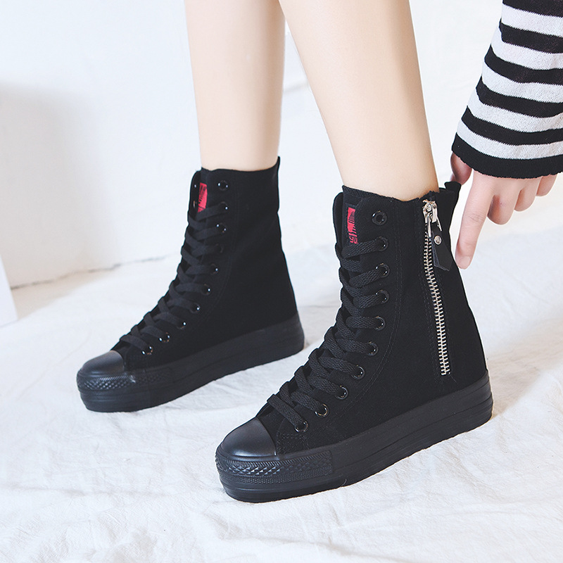 Women's Shoes New High-top Sid - Women'S Fashion Korea ulasan dan harga
