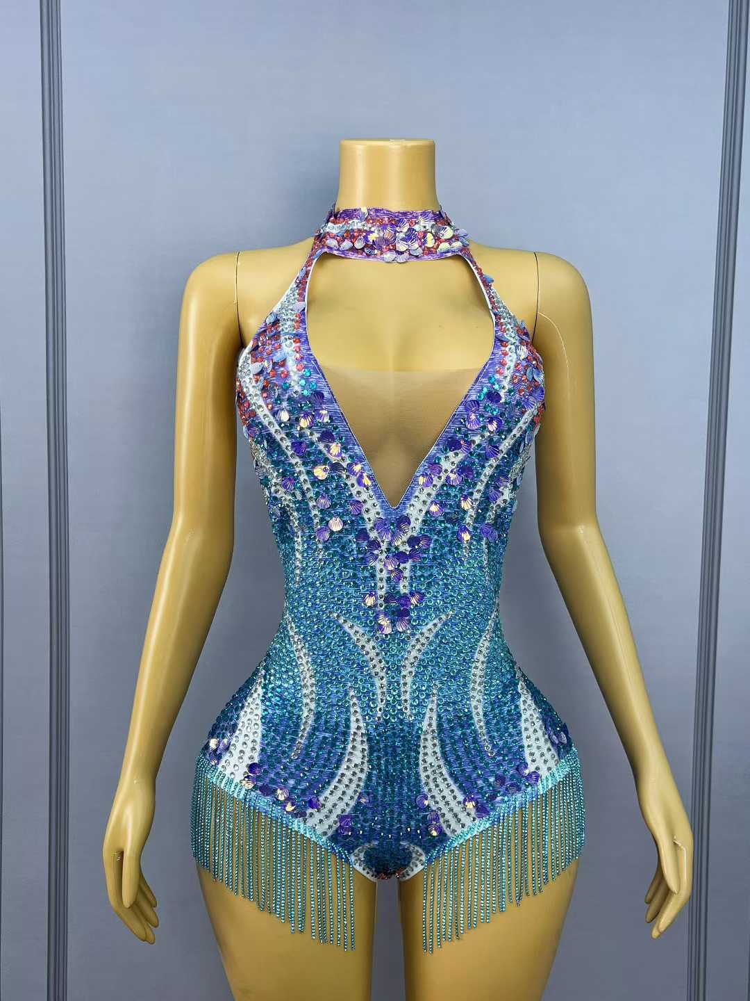 Sexy Twinkling Seashell Sequin - Women Fashion Photoshoot ulasan dan harga
