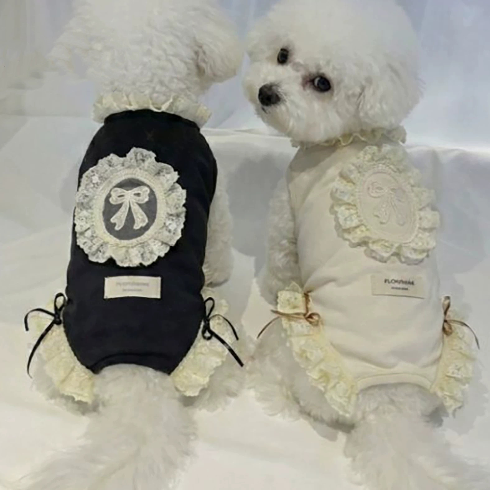 Vintage Korean Style Pet Cotto - Lace Trim Cami ulasan dan harga